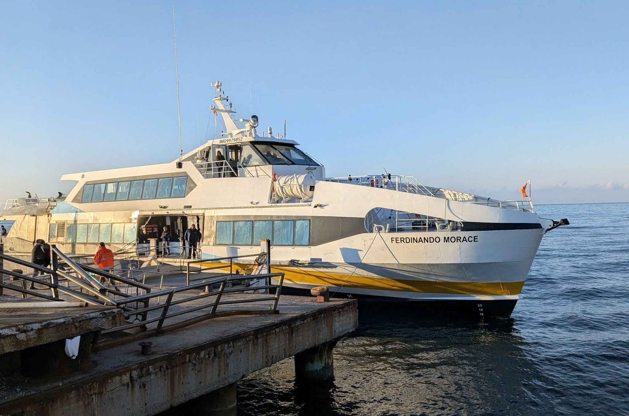 Liberty Lines operates fast hydrofoil ferry between Sicily and all Aeolian islands.