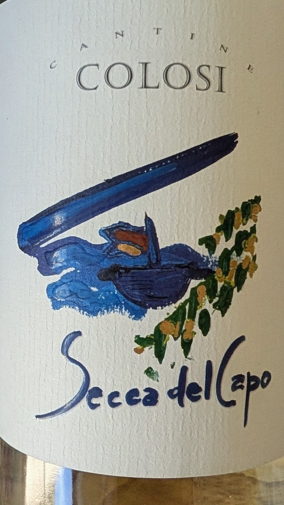 Best dry (seco) Malvasia wine produced on Salina Island by Cantine Pietro Colosi.